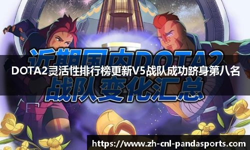 DOTA2灵活性排行榜更新V5战队成功跻身第八名
